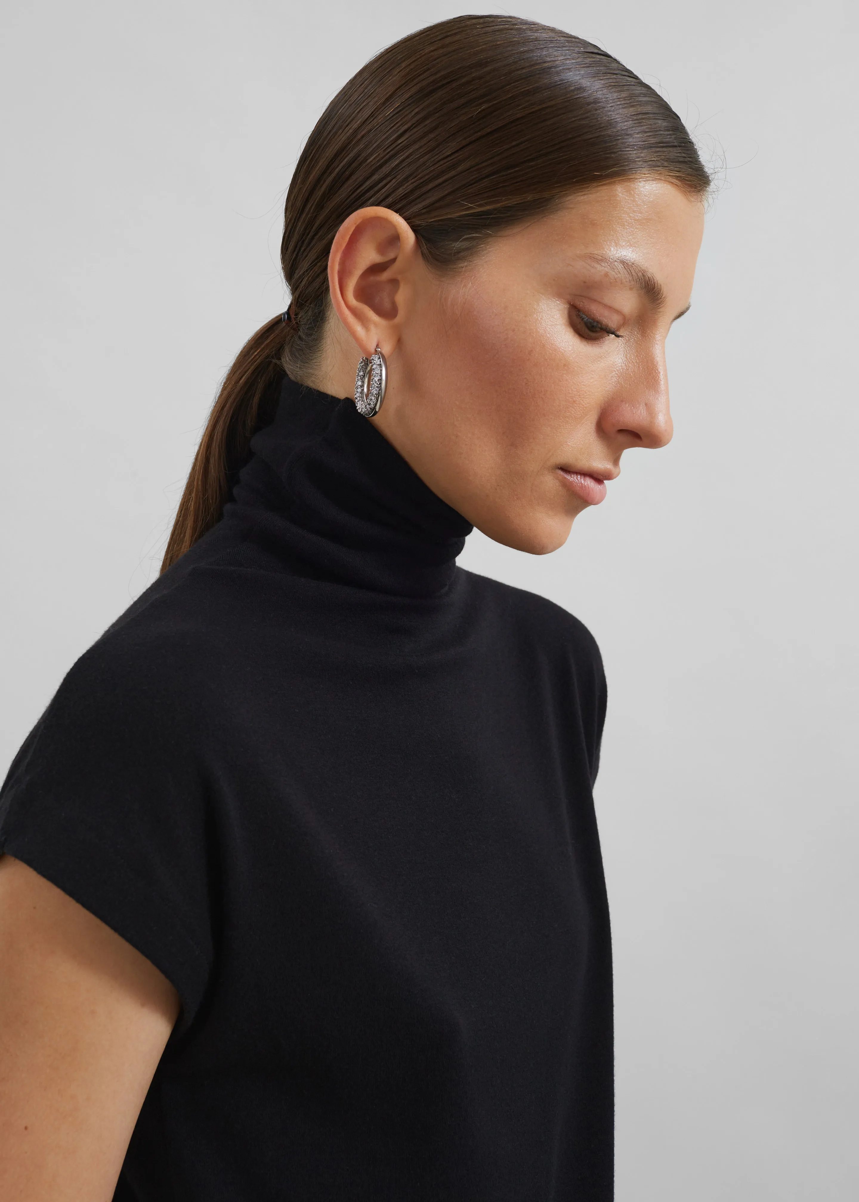 Nile Turtleneck Top - Black sold by Frankie Shop product image thumbnail 2