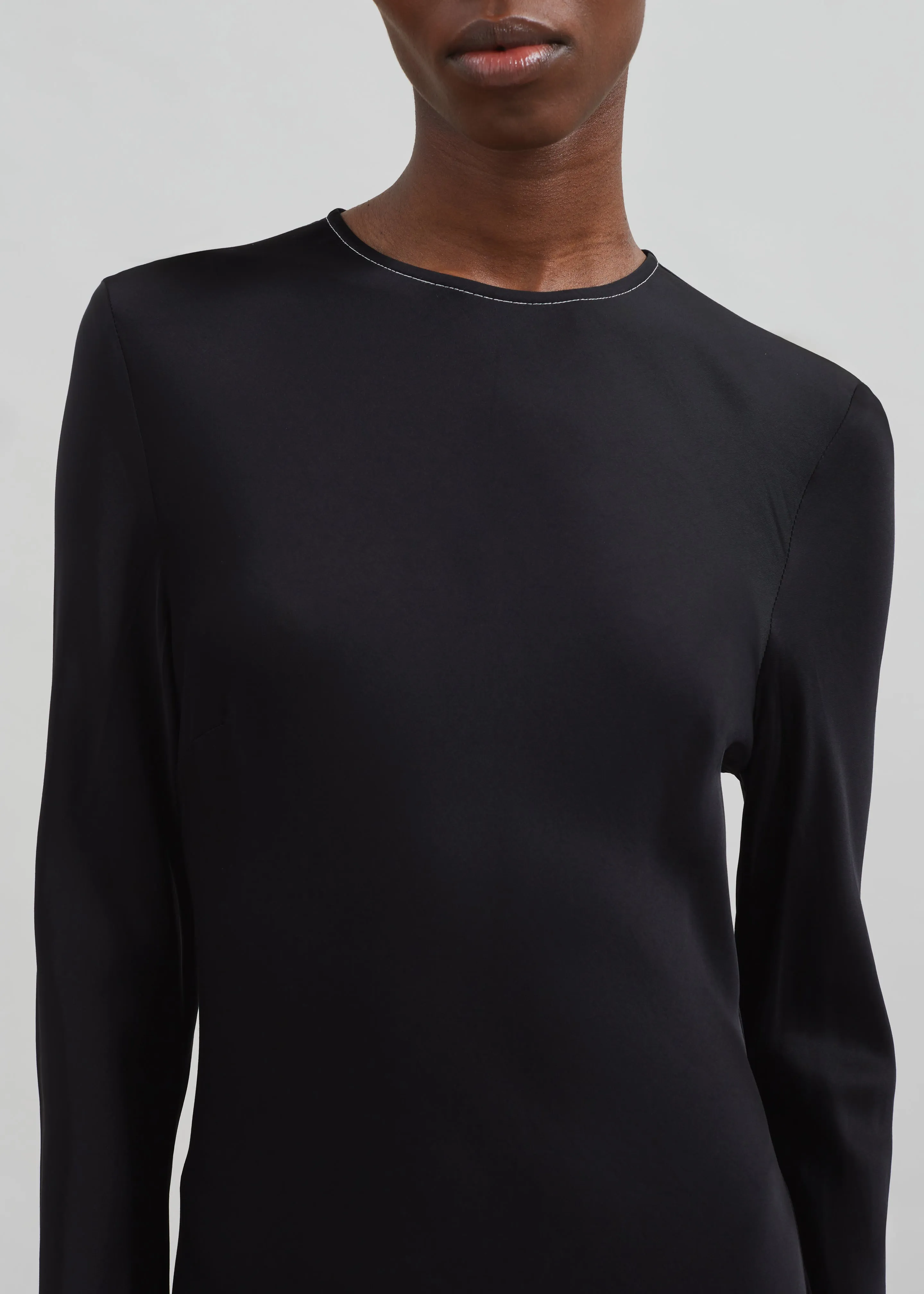 Rotate Satin Maxi Dress - Black sold by Frankie Shop product image thumbnail 4