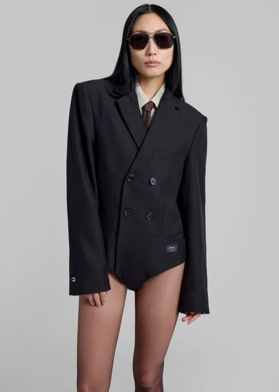 Coperni Tailored Body Jacket - Black sold by Frankie Shop