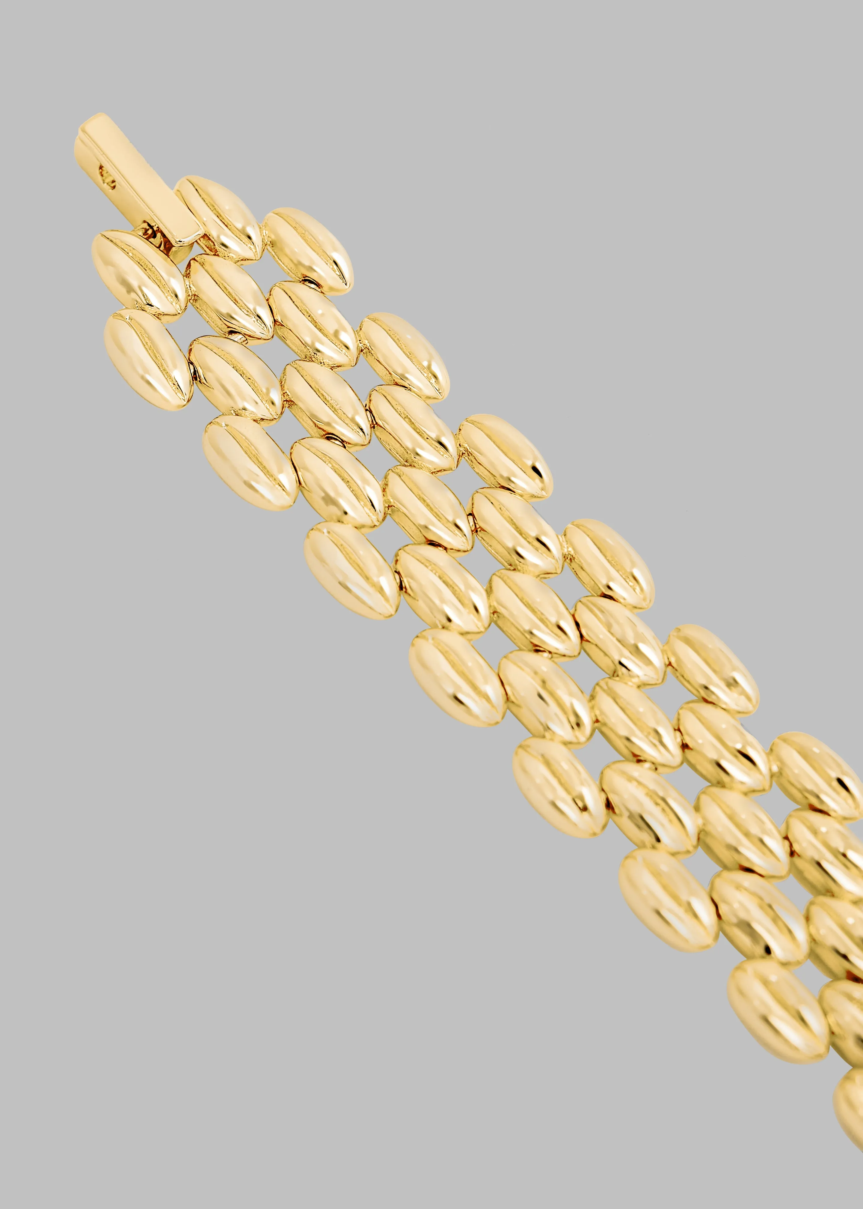 Bevza Grains Bracelet - Gold sold by Frankie Shop product image thumbnail 3