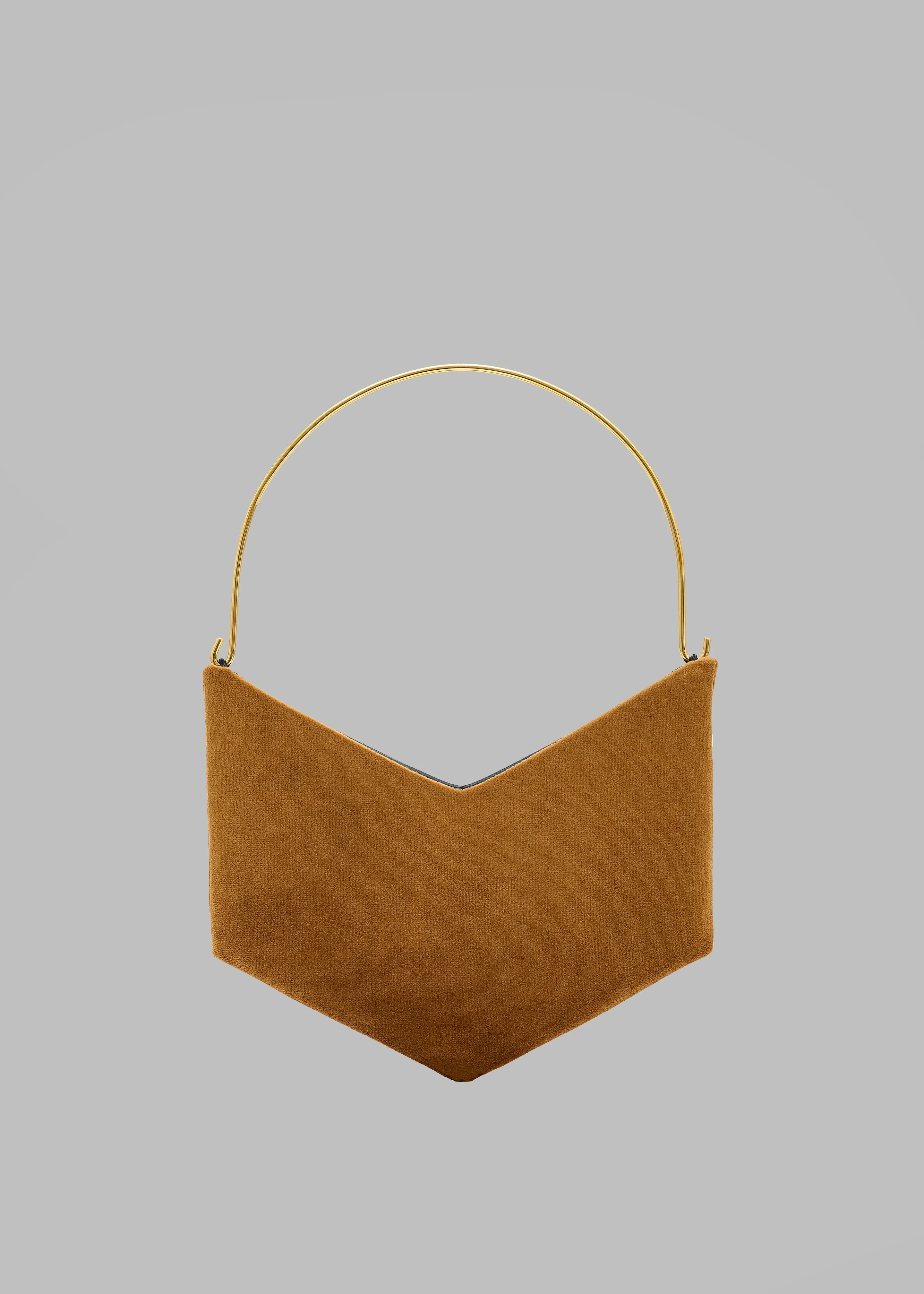 Bevza Grain Clutch - Mustard sold by Frankie Shop