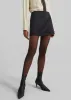 Nessa Mini Skirt - Black sold by Frankie Shop