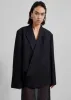 Geneva Wrap Blazer - Black sold by Frankie Shop
