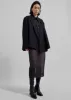 Geneva Wrap Blazer - Black sold by Frankie Shop