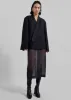 Geneva Wrap Blazer - Black sold by Frankie Shop