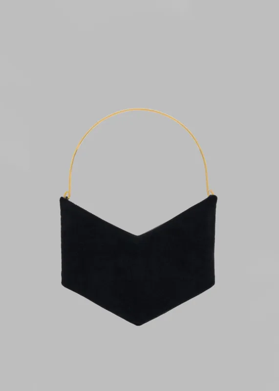 Bevza Grain Clutch - Black made by Bevza