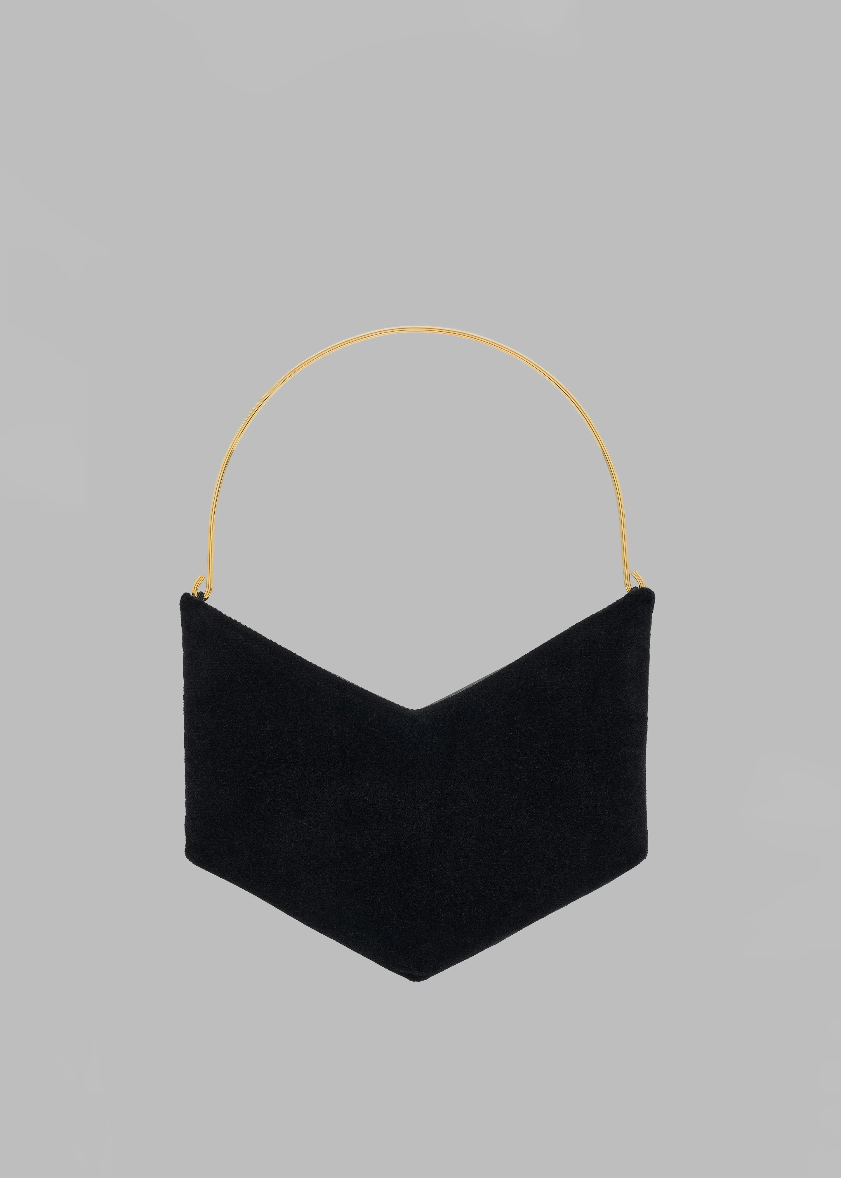 Bevza Grain Clutch - Black sold by Frankie Shop