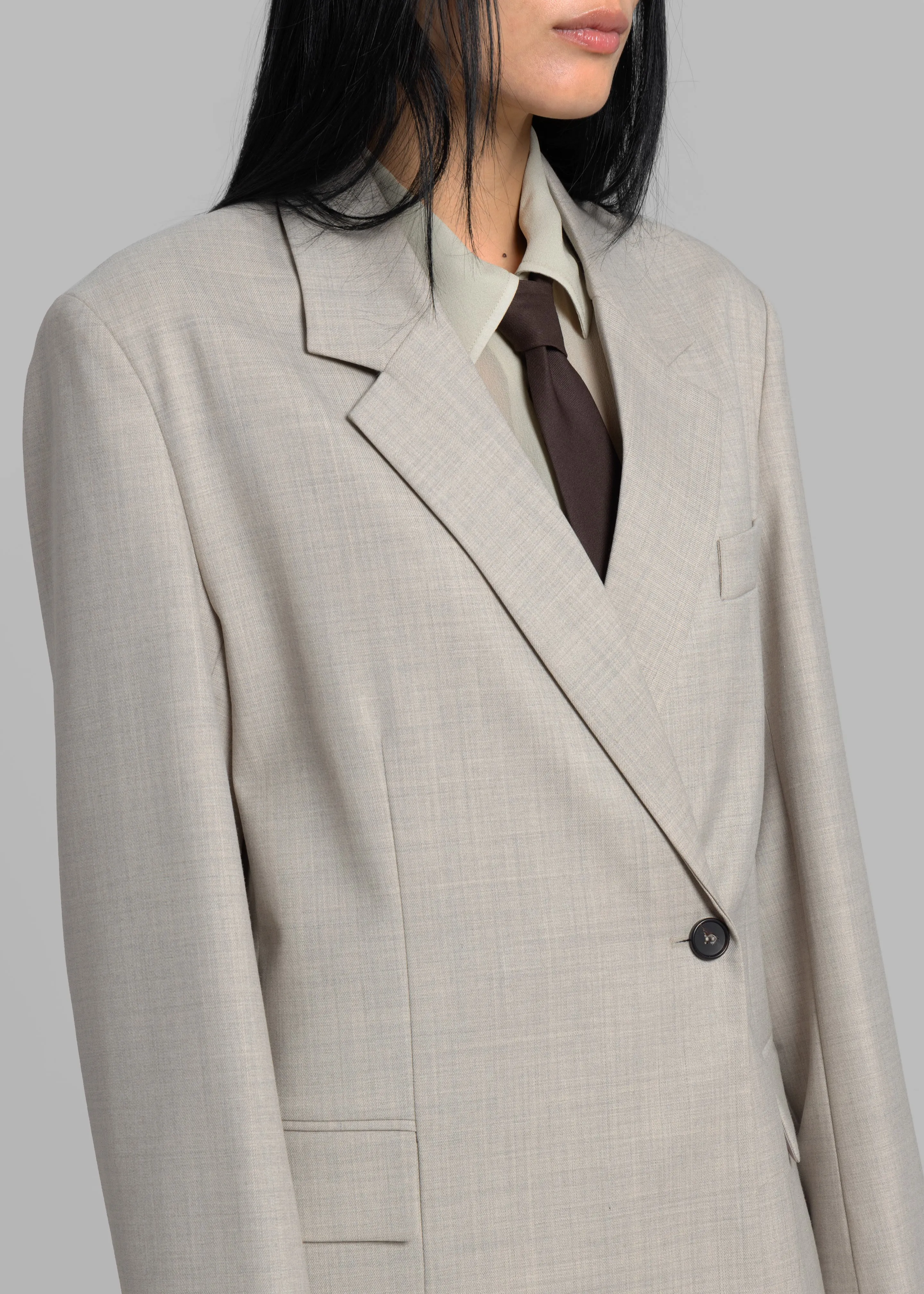 Tessa Wool Blazer - Beige sold by Frankie Shop product image thumbnail 4