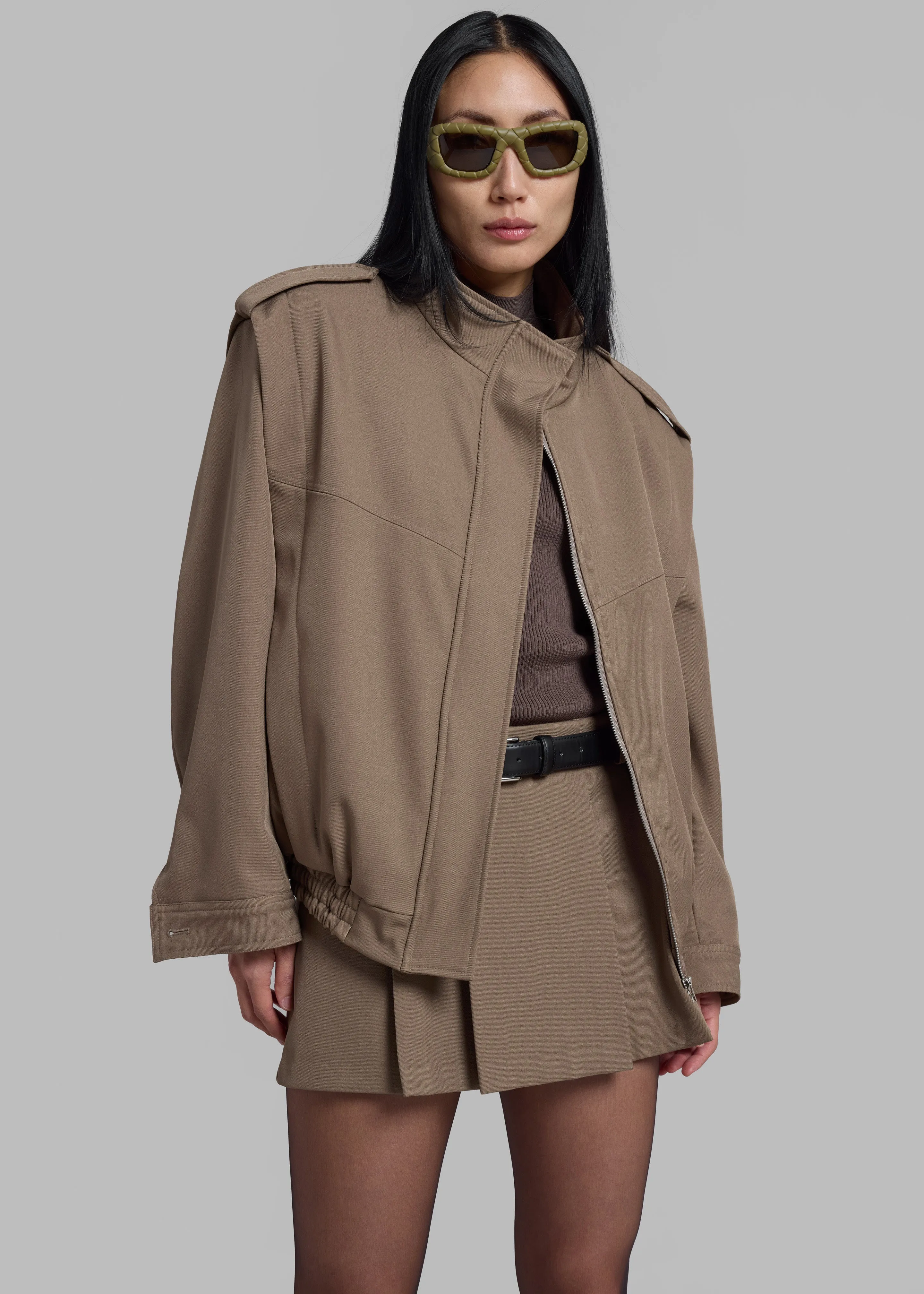 Nysa Jacket - Latte sold by Frankie Shop product image thumbnail 4