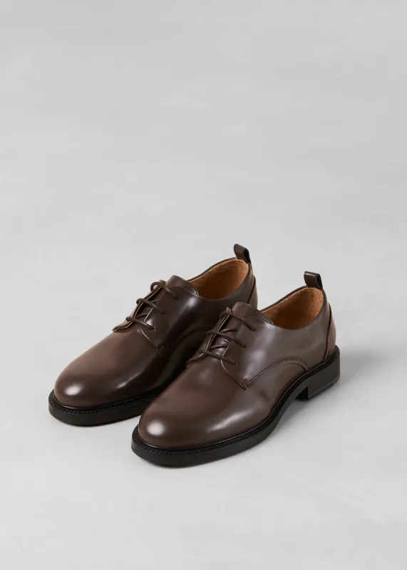 Alohas Langston Leather Oxfords - Brown sold by Frankie Shop
