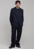 Beo Suit Pants - Navy/White Pinstripe sold by Frankie Shop