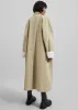 Arlise Oversized Trench Coat - Beige sold by Frankie Shop