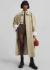 Arlise Oversized Trench Coat - Beige sold by Frankie Shop