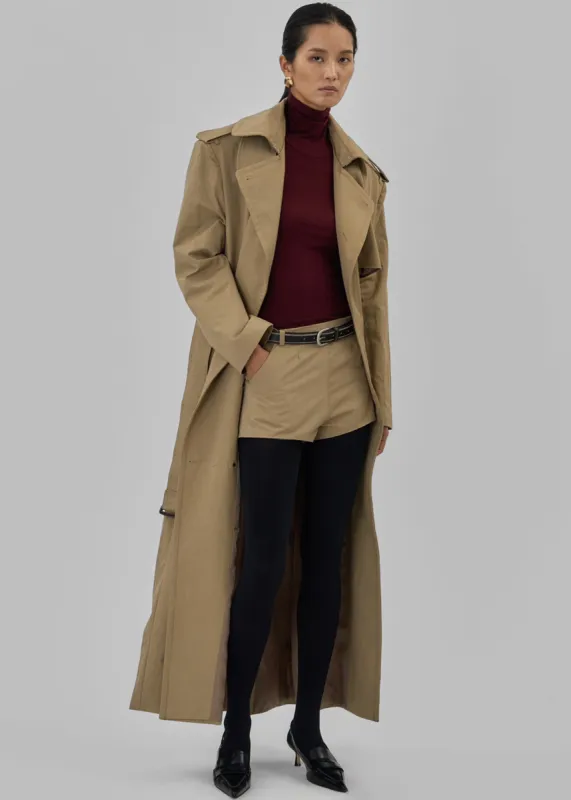 Rolen Hot Pants - Beige sold by Frankie Shop