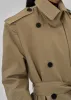 Rolen Trench Coat - Beige sold by Frankie Shop
