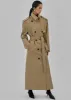 Rolen Trench Coat - Beige sold by Frankie Shop