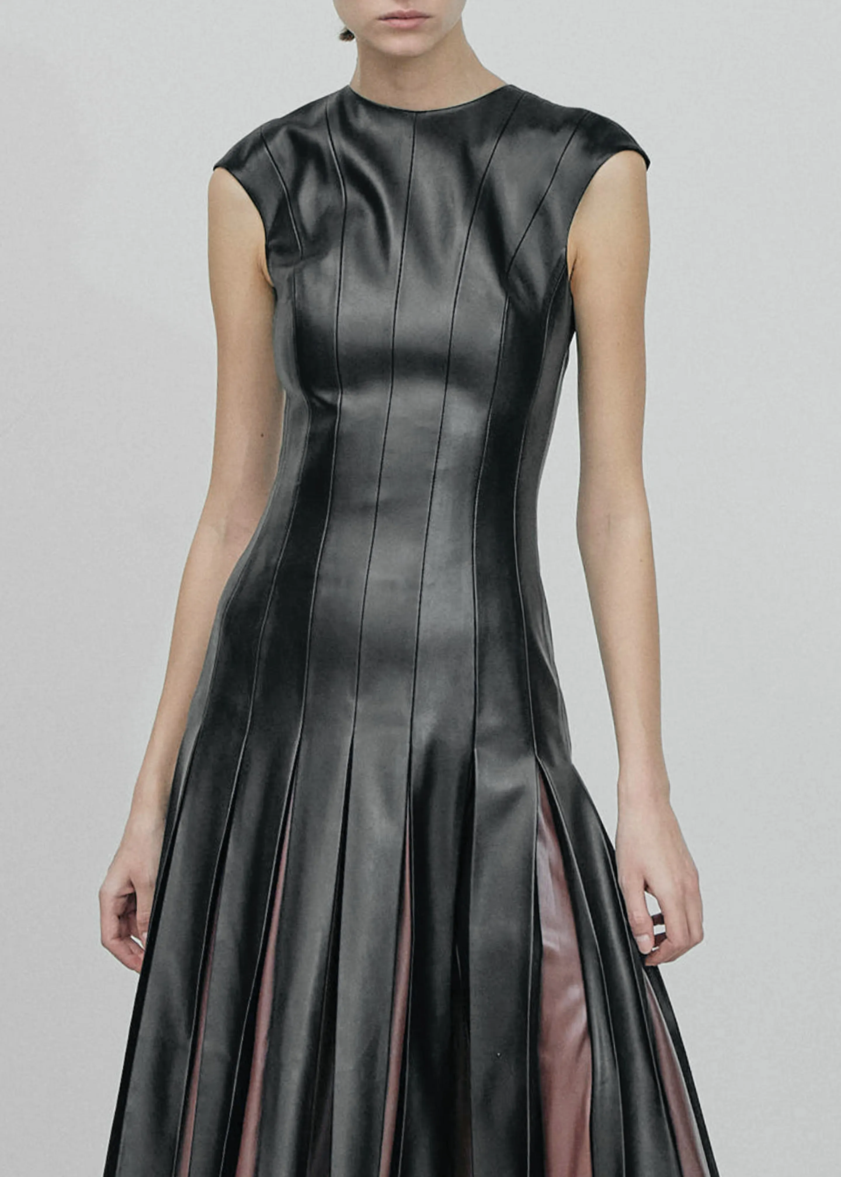 Gudu Dress #02 - Black/Brown sold by Frankie Shop product image thumbnail 2