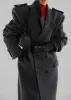 Somerset Herringbone Coat - Grey sold by Frankie Shop
