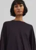 Rio Oversized Sleeve Tee - Dark Plum sold by Frankie Shop