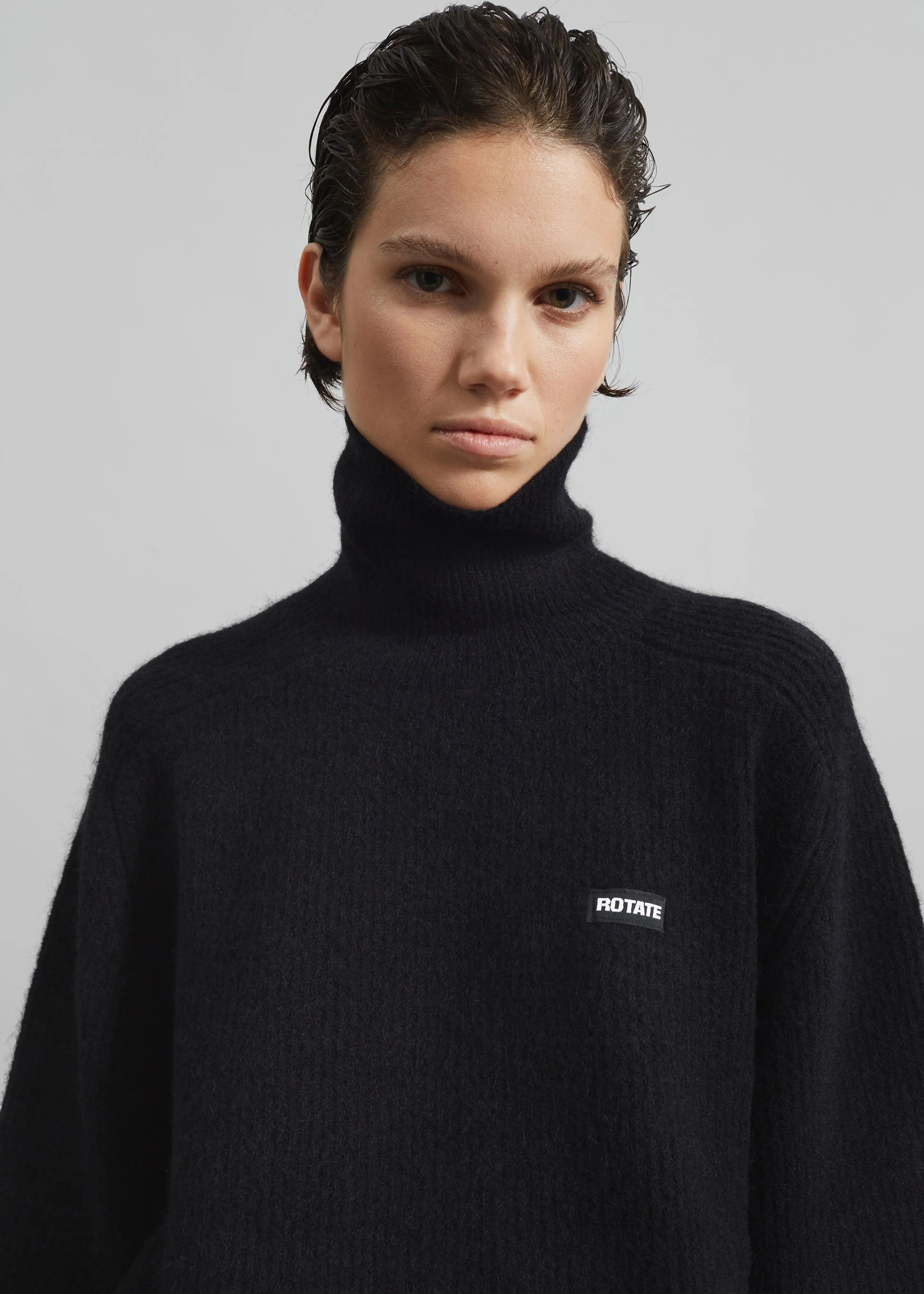 Rotate Turtleneck Sweater - Black sold by Frankie Shop product image thumbnail 2