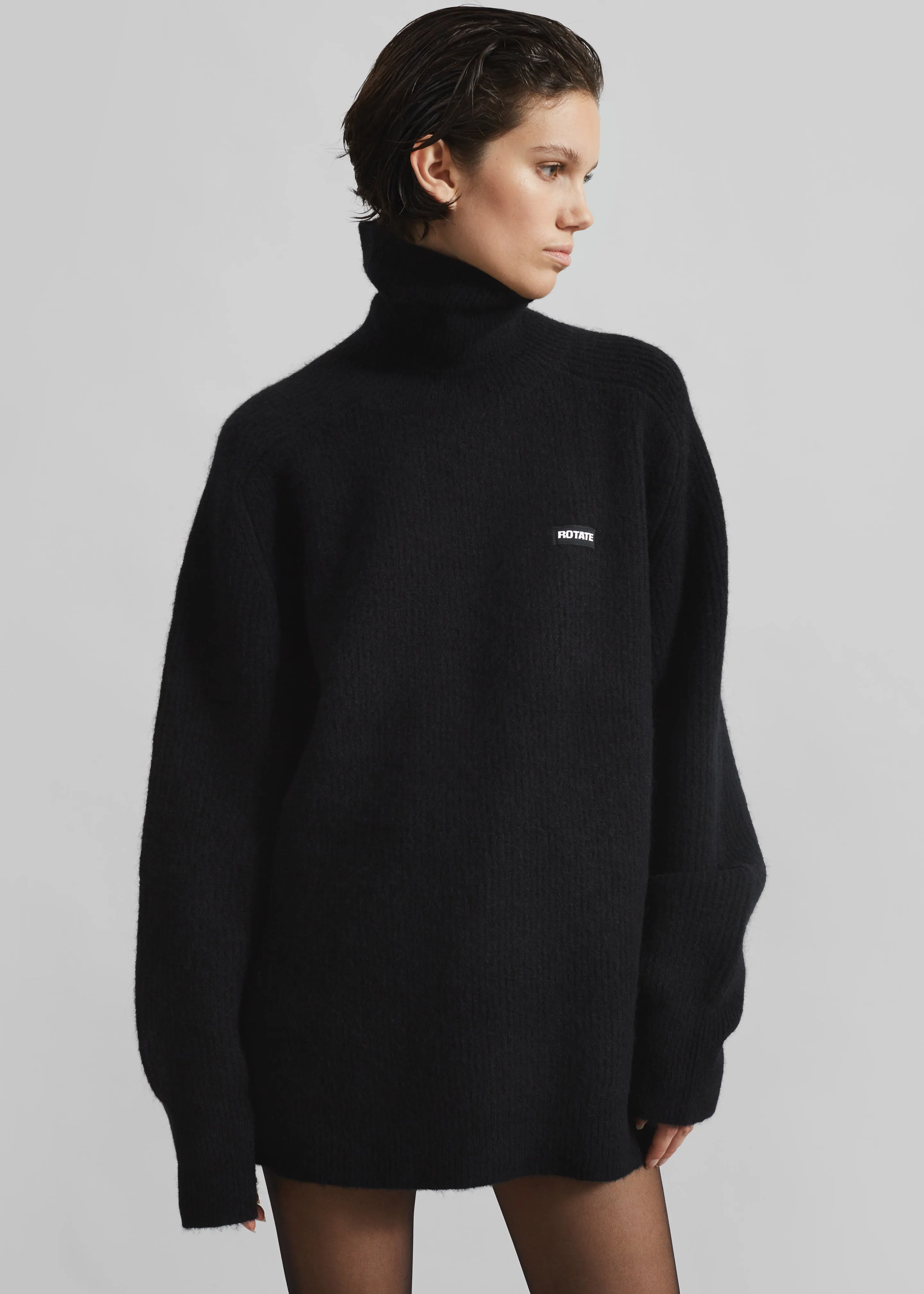 Rotate Turtleneck Sweater - Black sold by Frankie Shop product image thumbnail 3
