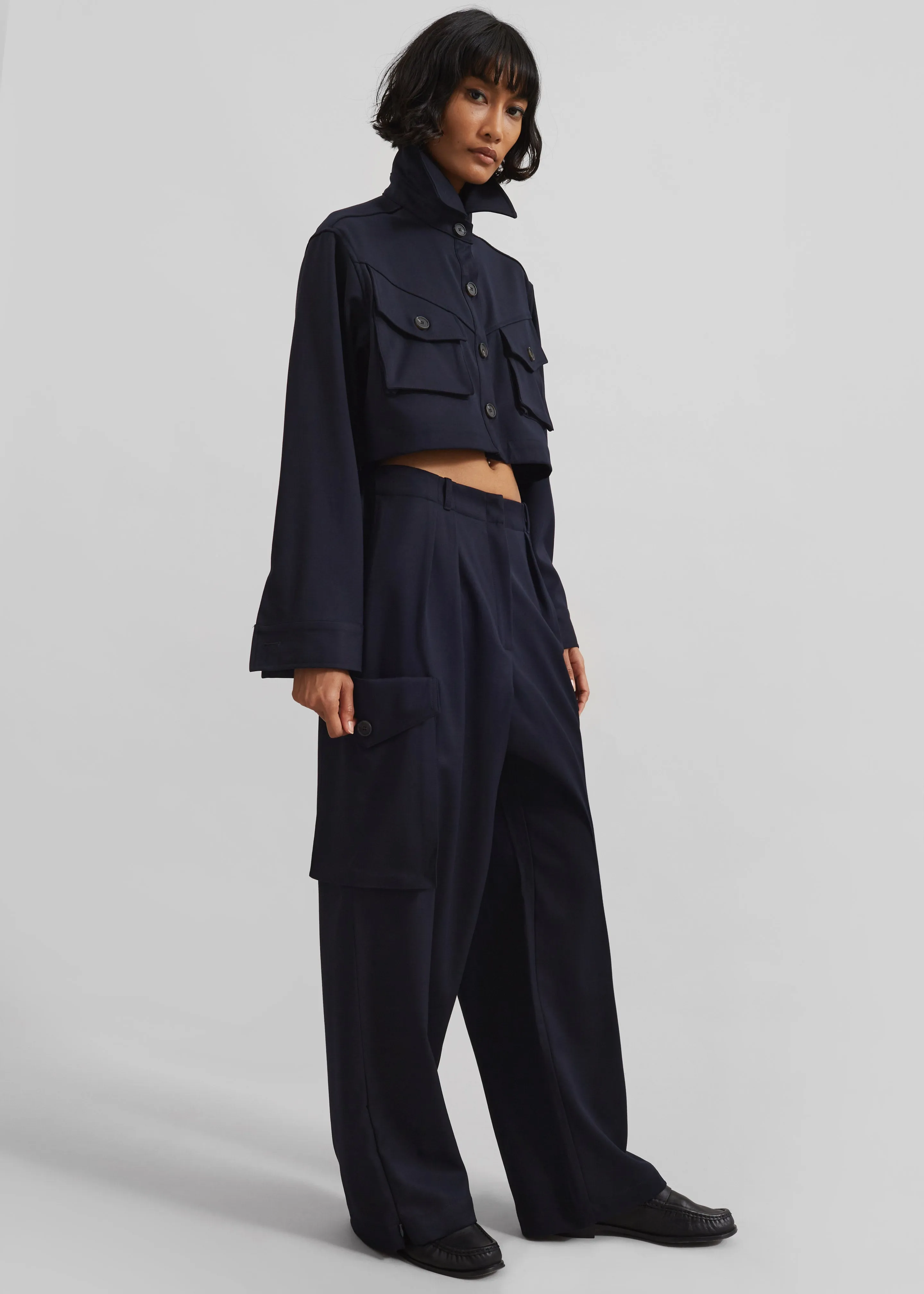Kiora Cargo Pants - Navy sold by Frankie Shop product image thumbnail 5