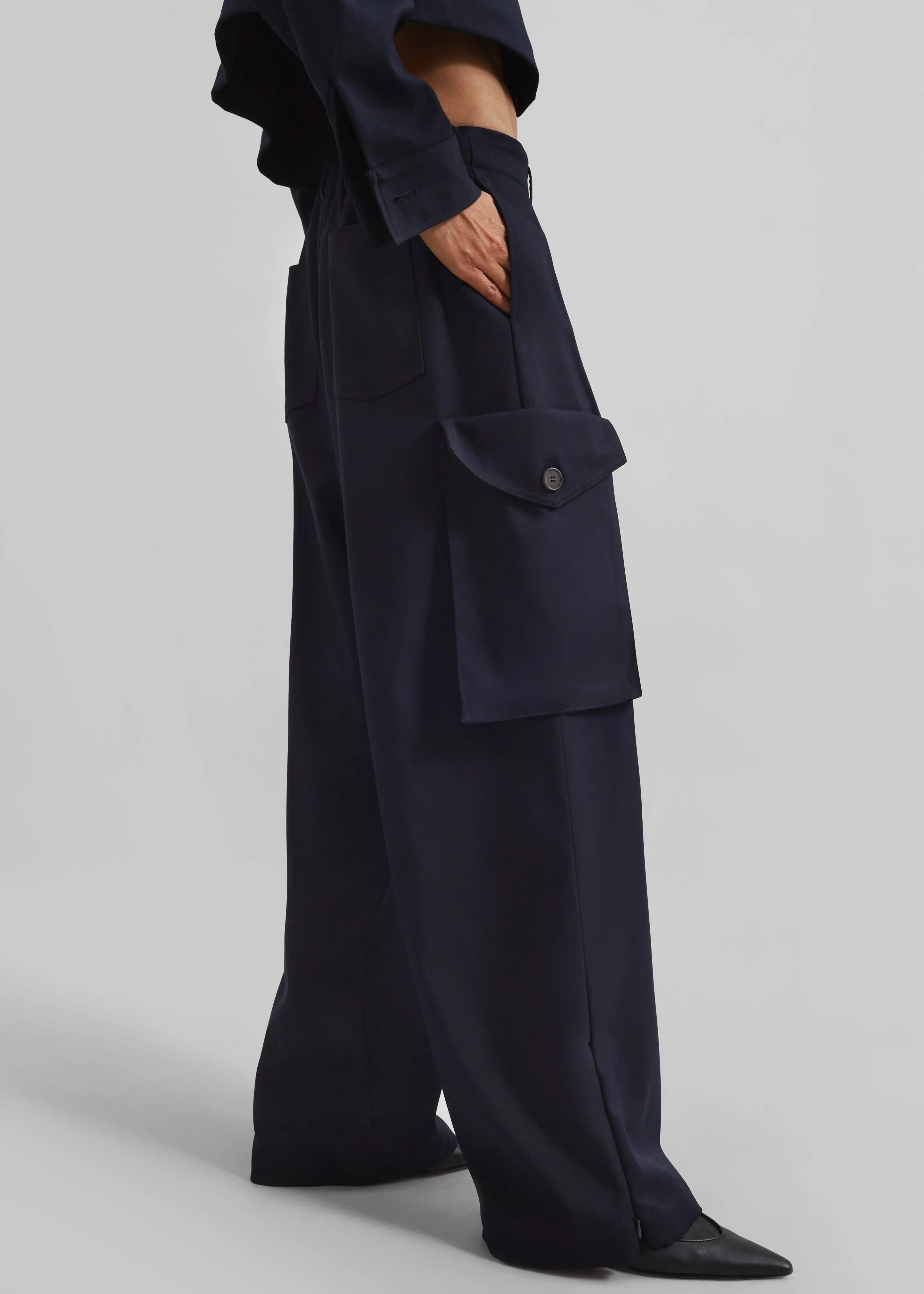 Kiora Cargo Pants - Navy sold by Frankie Shop product image thumbnail 2
