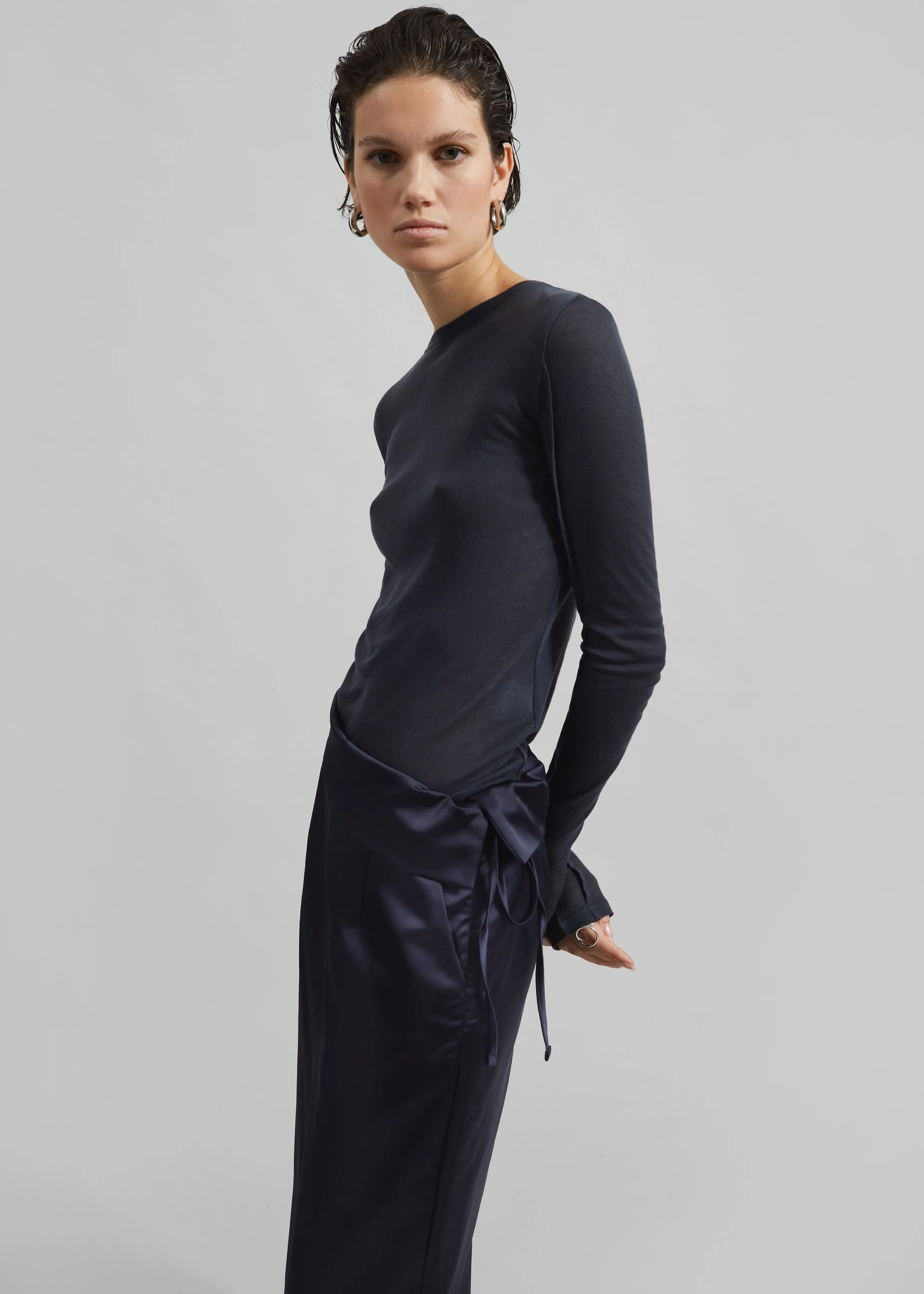 Rhone Skirt - Navy sold by Frankie Shop product image thumbnail 2