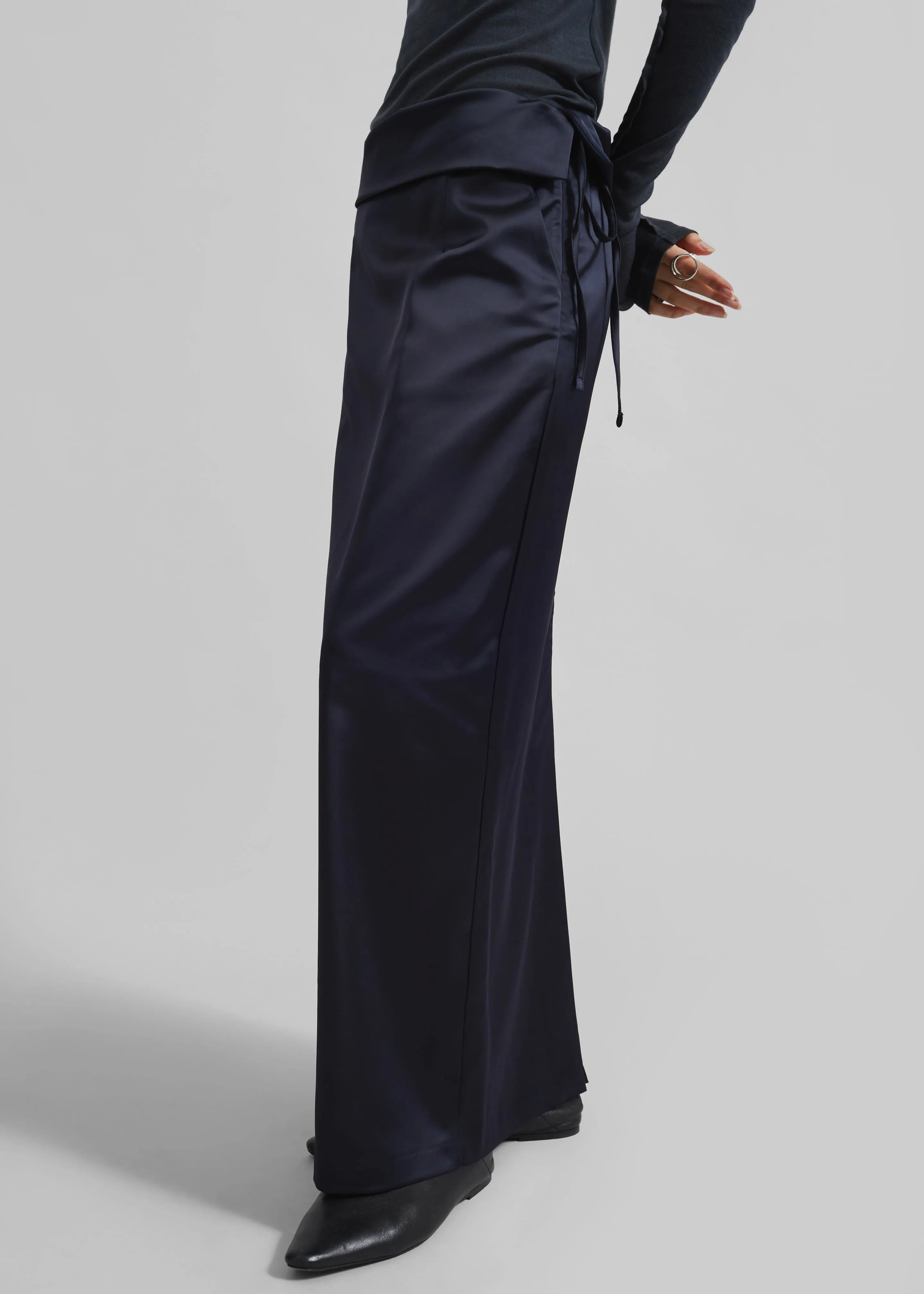 Rhone Skirt - Navy sold by Frankie Shop product image thumbnail 3