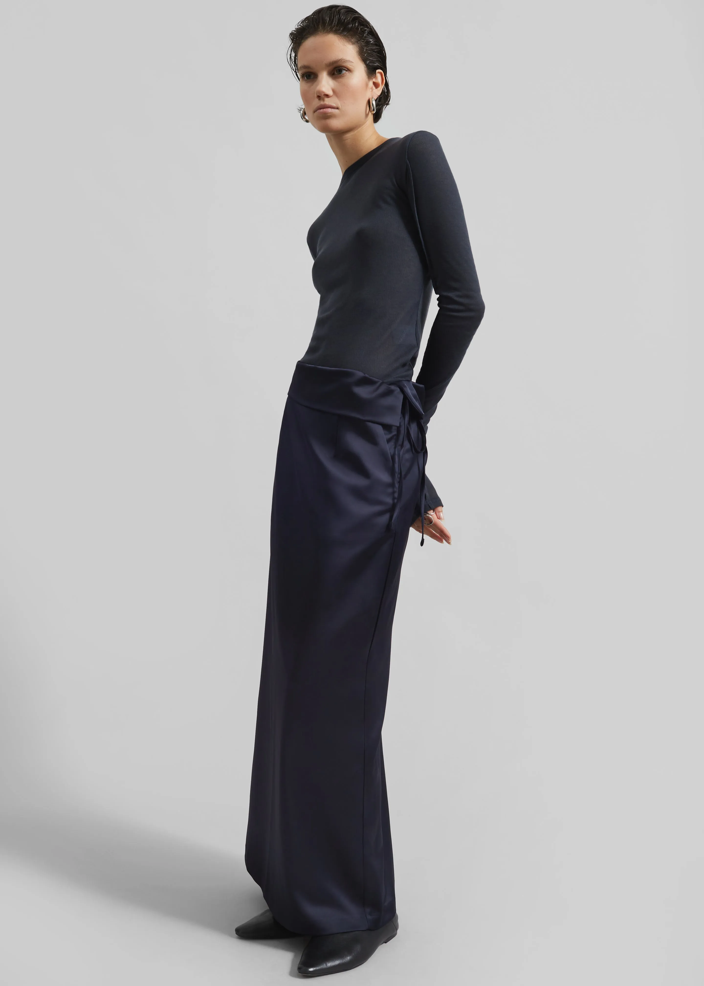 Rhone Skirt - Navy sold by Frankie Shop product image thumbnail 5