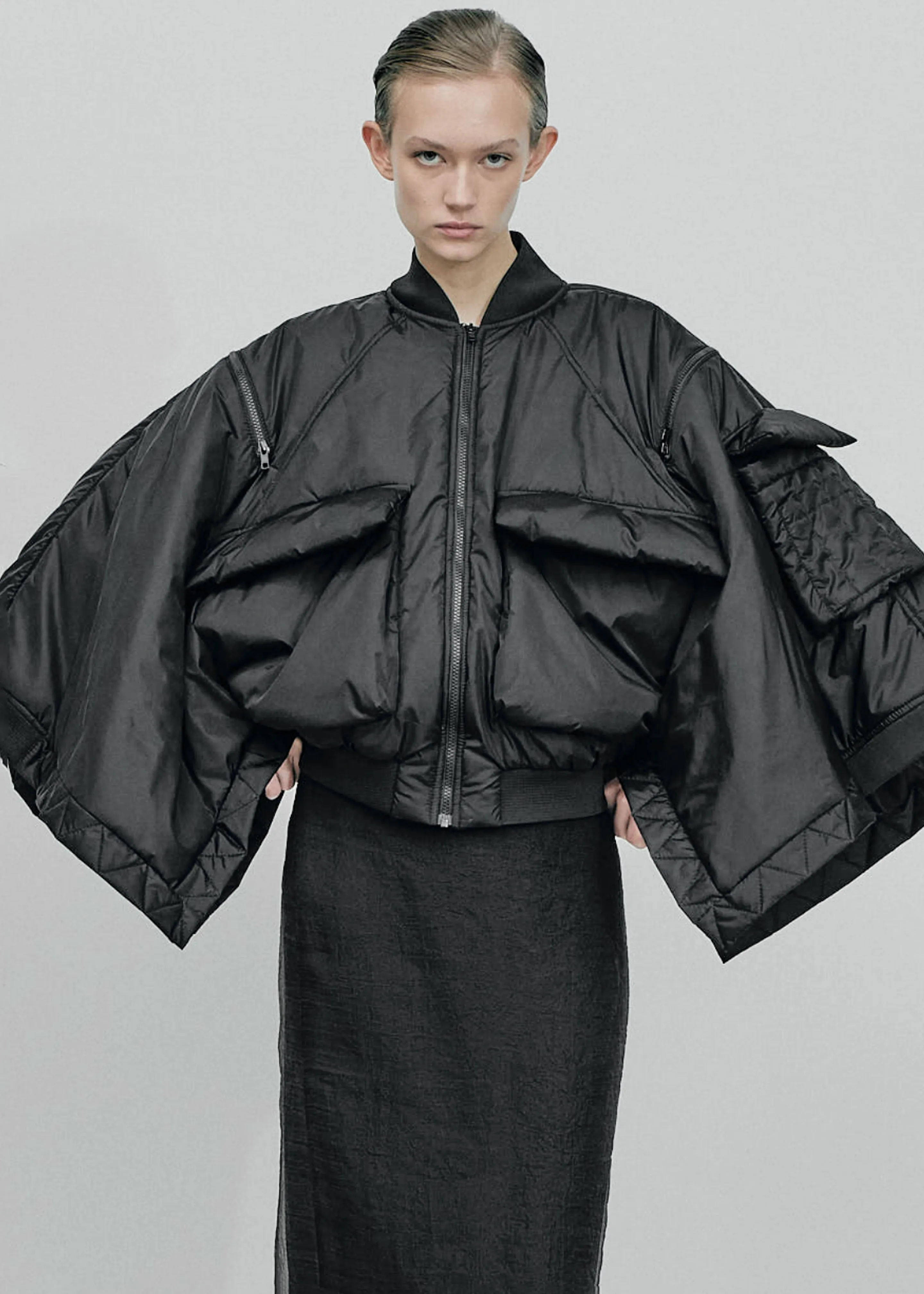 Gudu Jacket #01 - Black sold by Frankie Shop product image thumbnail 2