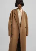 Veonce Oversized Wool Coat - Camel sold by Frankie Shop