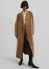 Veonce Oversized Wool Coat - Camel sold by Frankie Shop
