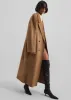 Veonce Oversized Wool Coat - Camel sold by Frankie Shop