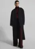 Veonce Oversized Wool Coat - Black sold by Frankie Shop
