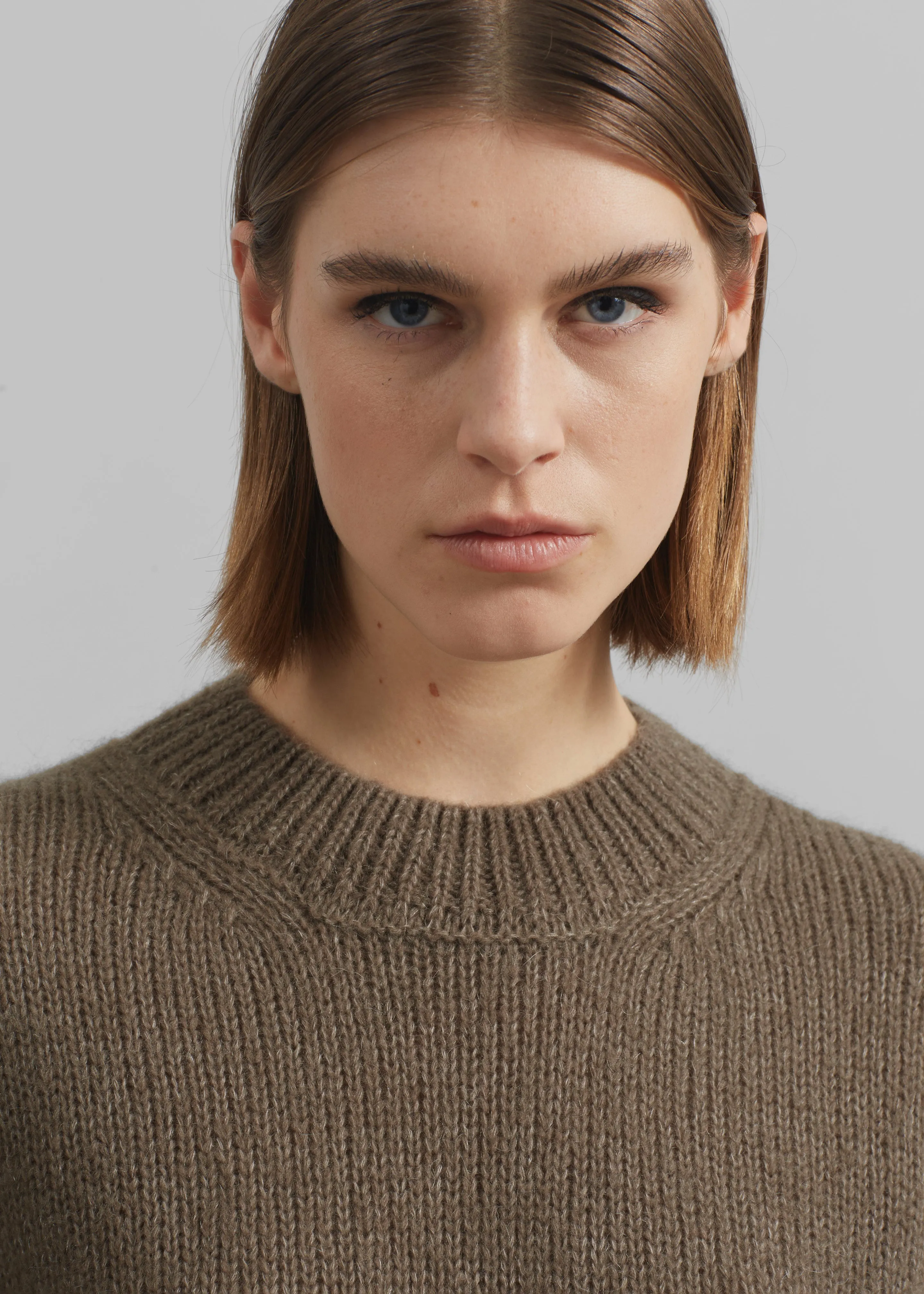 Eidra Crewneck Sweater - Taupe sold by Frankie Shop product image thumbnail 3