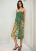Christopher Esber Blaze Heels - Evergreen sold by Frankie Shop