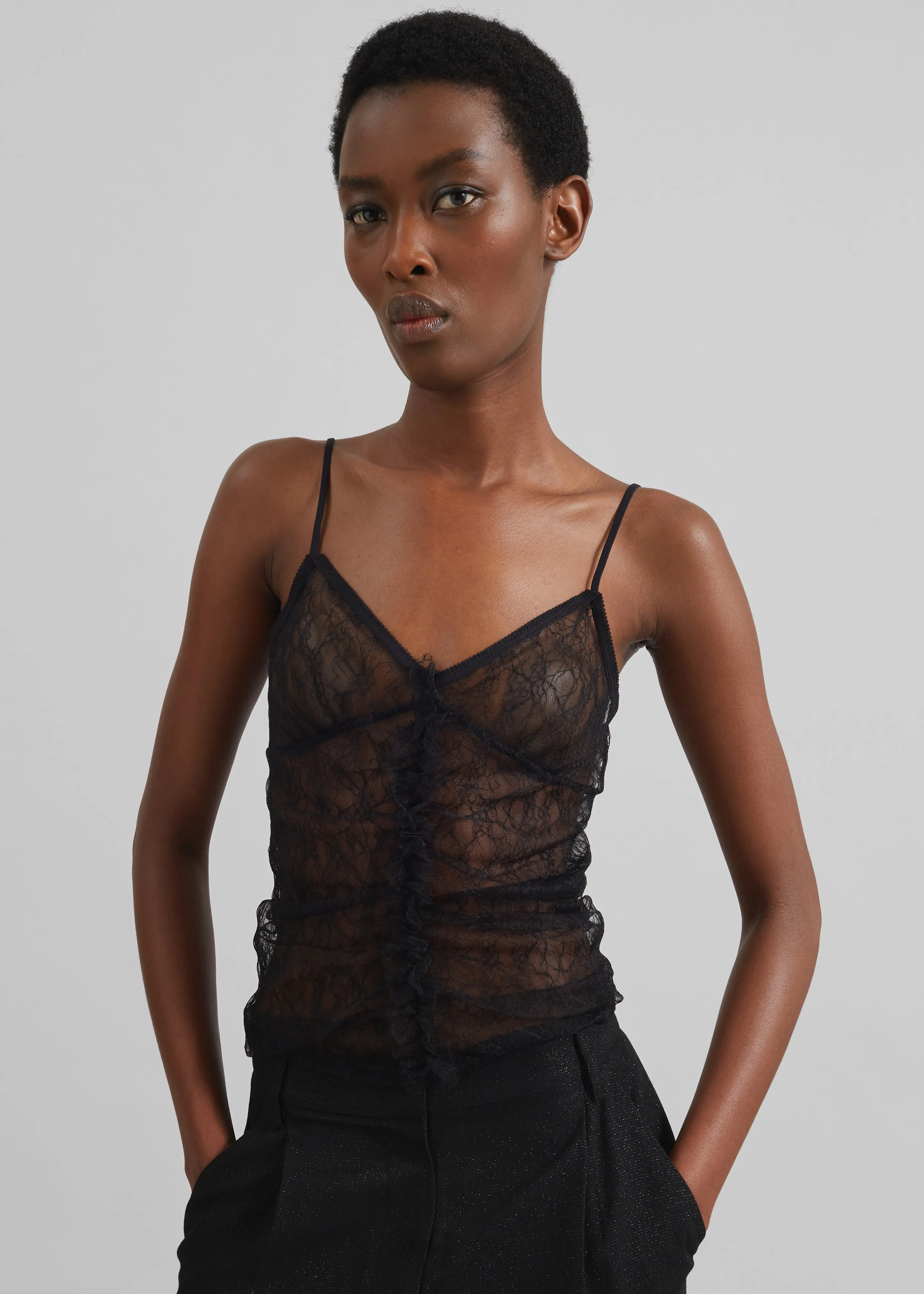 The Garment Dream Top - Black sold by Frankie Shop