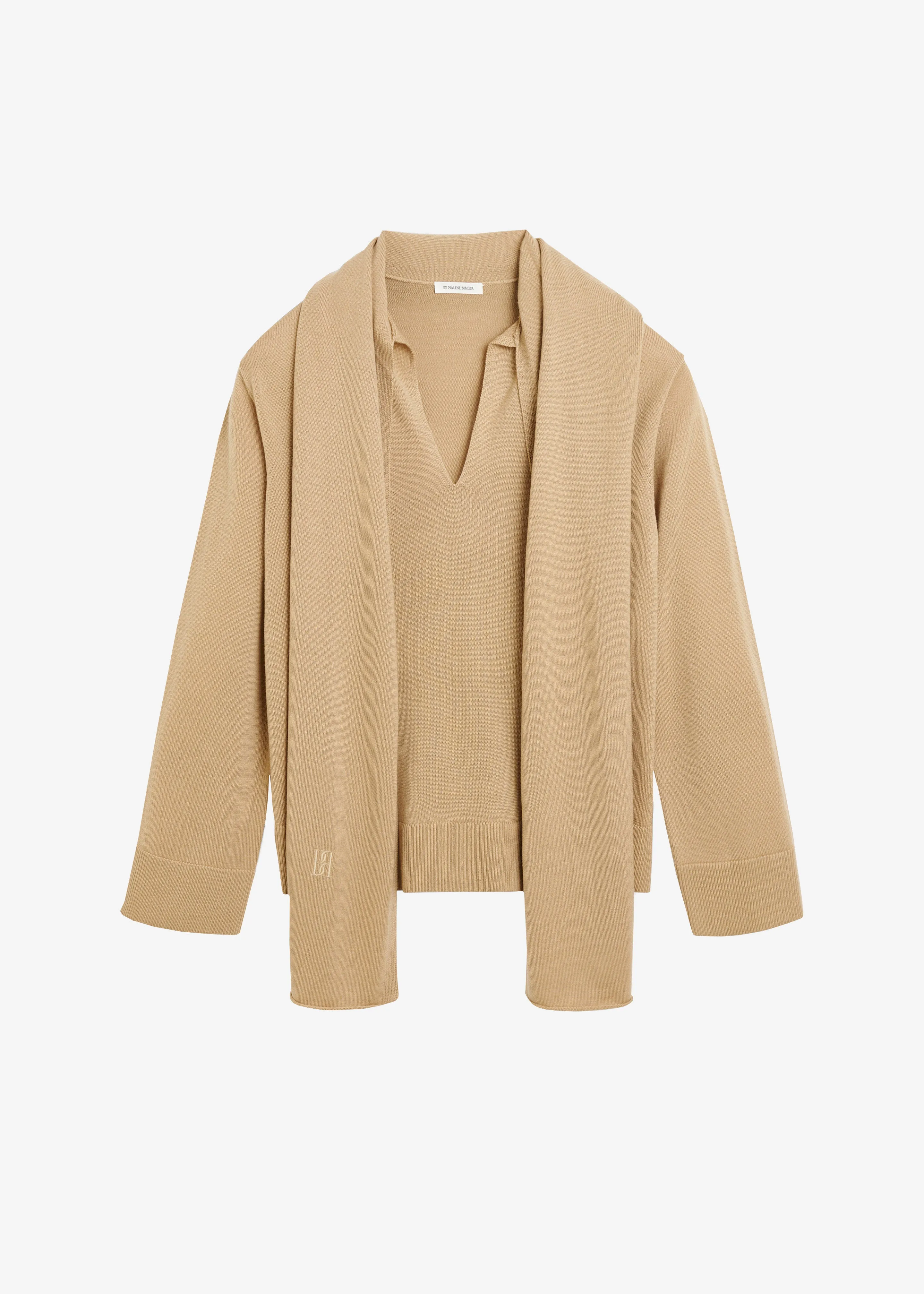 By Malene Birger Merrie Pullover - Tannin sold by Frankie Shop product image thumbnail 4