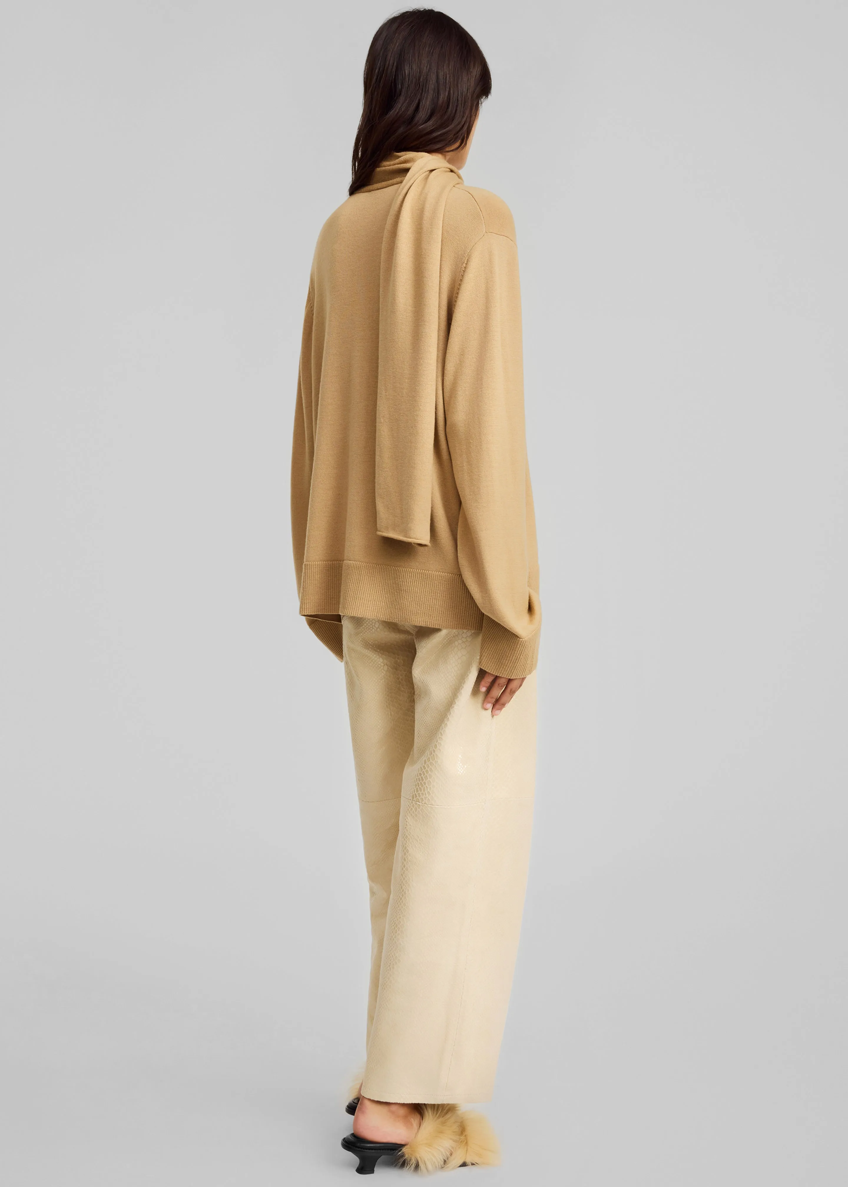 By Malene Birger Merrie Pullover - Tannin sold by Frankie Shop product image thumbnail 2