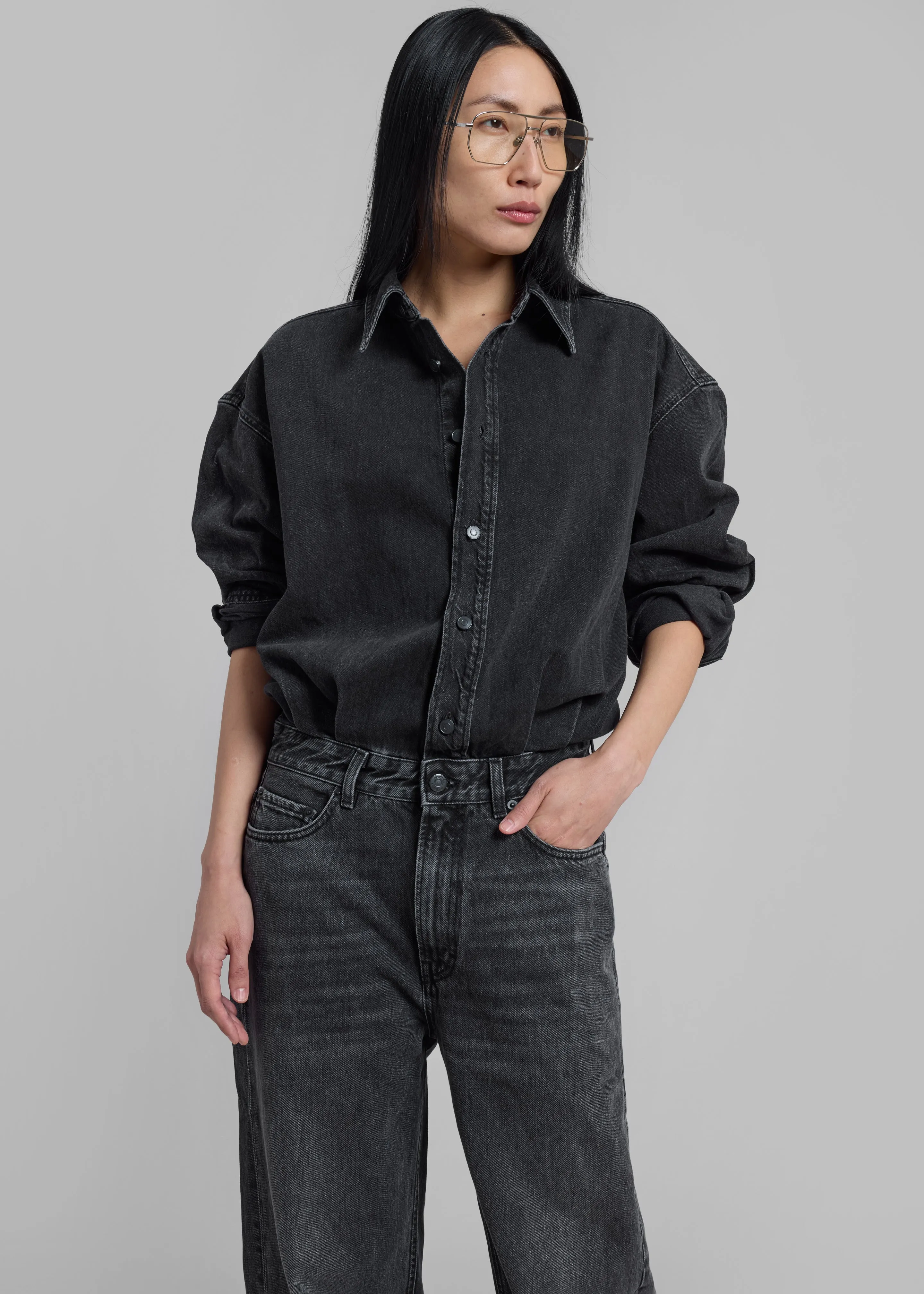 Haikure Tessie Jumpsuit - Medium Black sold by Frankie Shop product image thumbnail 2