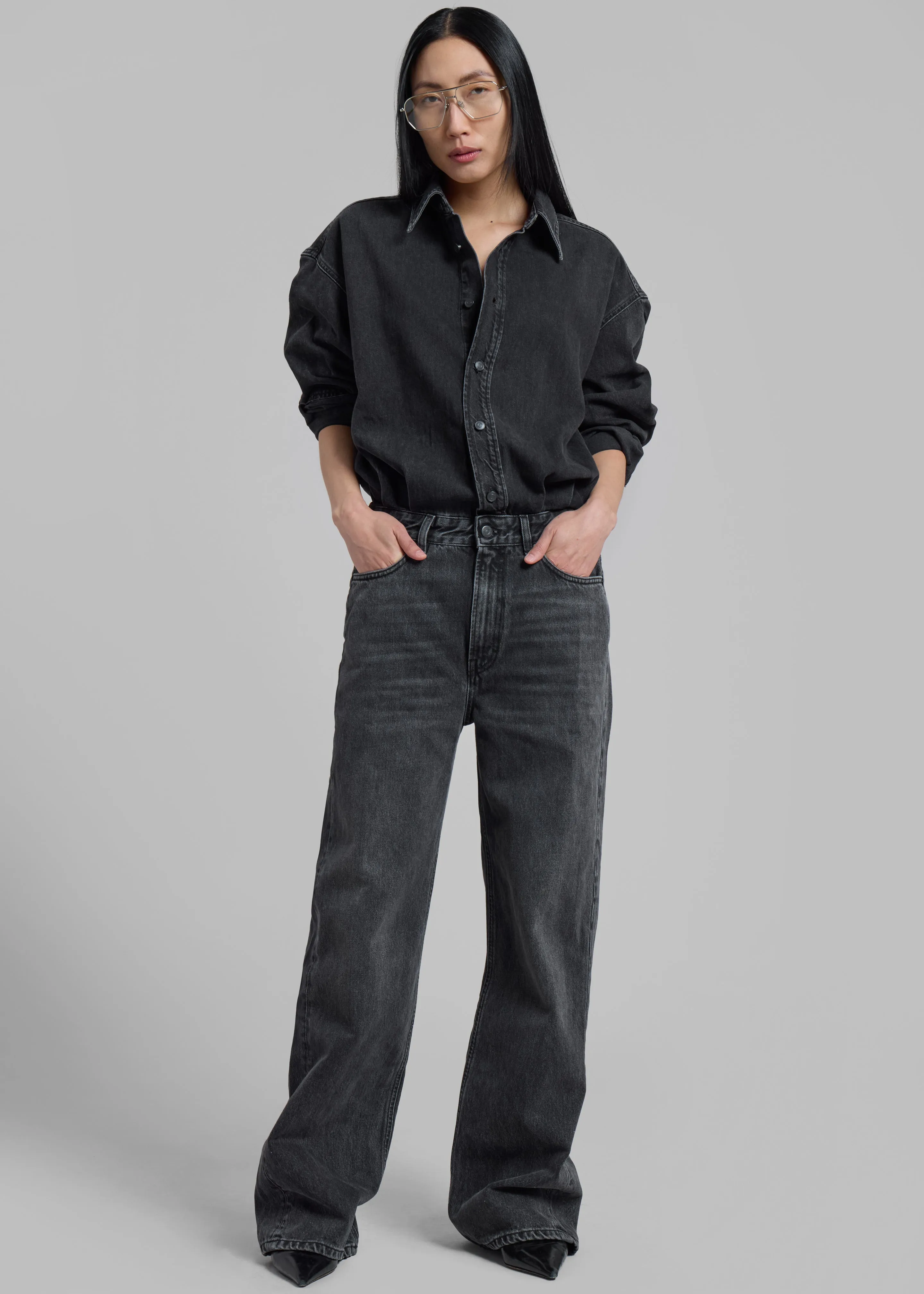 Haikure Tessie Jumpsuit - Medium Black sold by Frankie Shop product image thumbnail 4