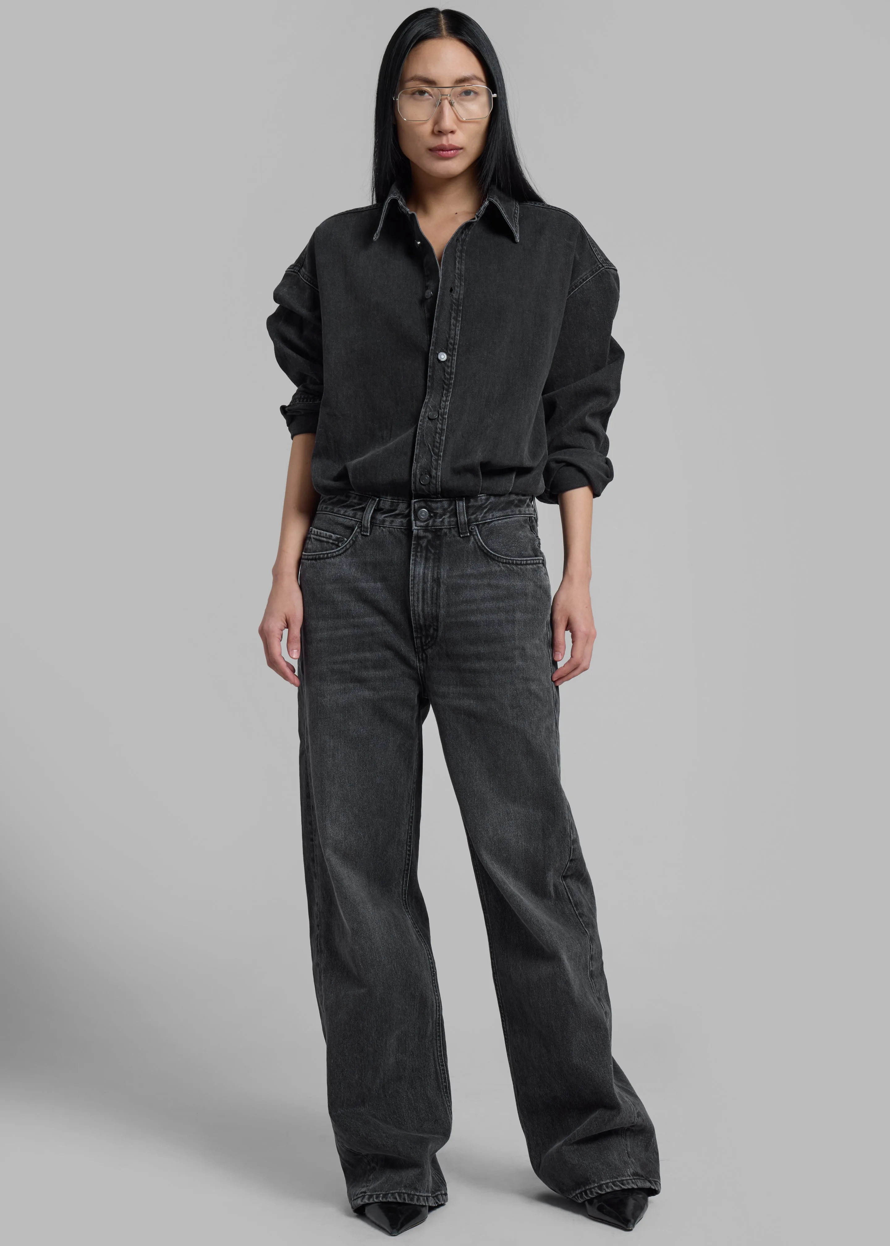Haikure Tessie Jumpsuit - Medium Black sold by Frankie Shop product image thumbnail 3