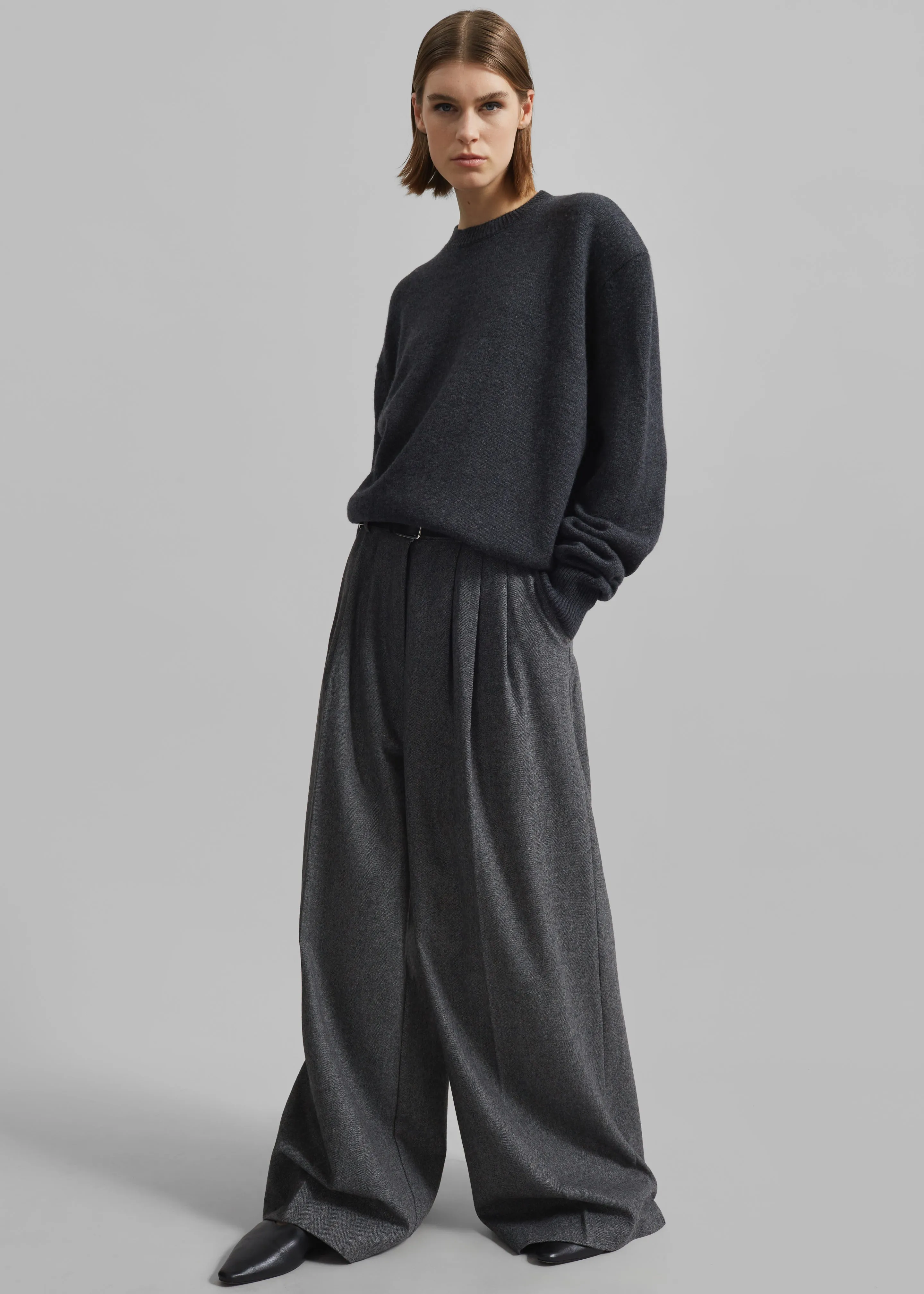 Aminah Trousers - Grey sold by Frankie Shop product image thumbnail 2