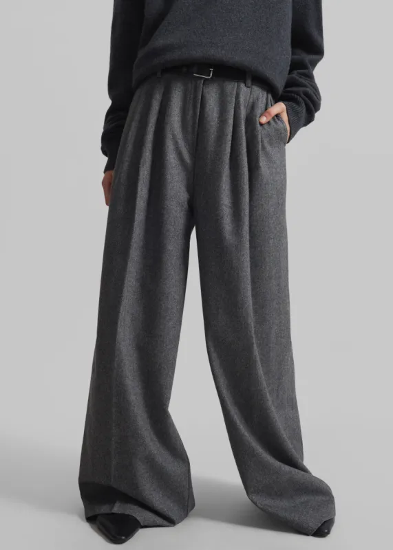 Aminah Trousers - Grey sold by Frankie Shop