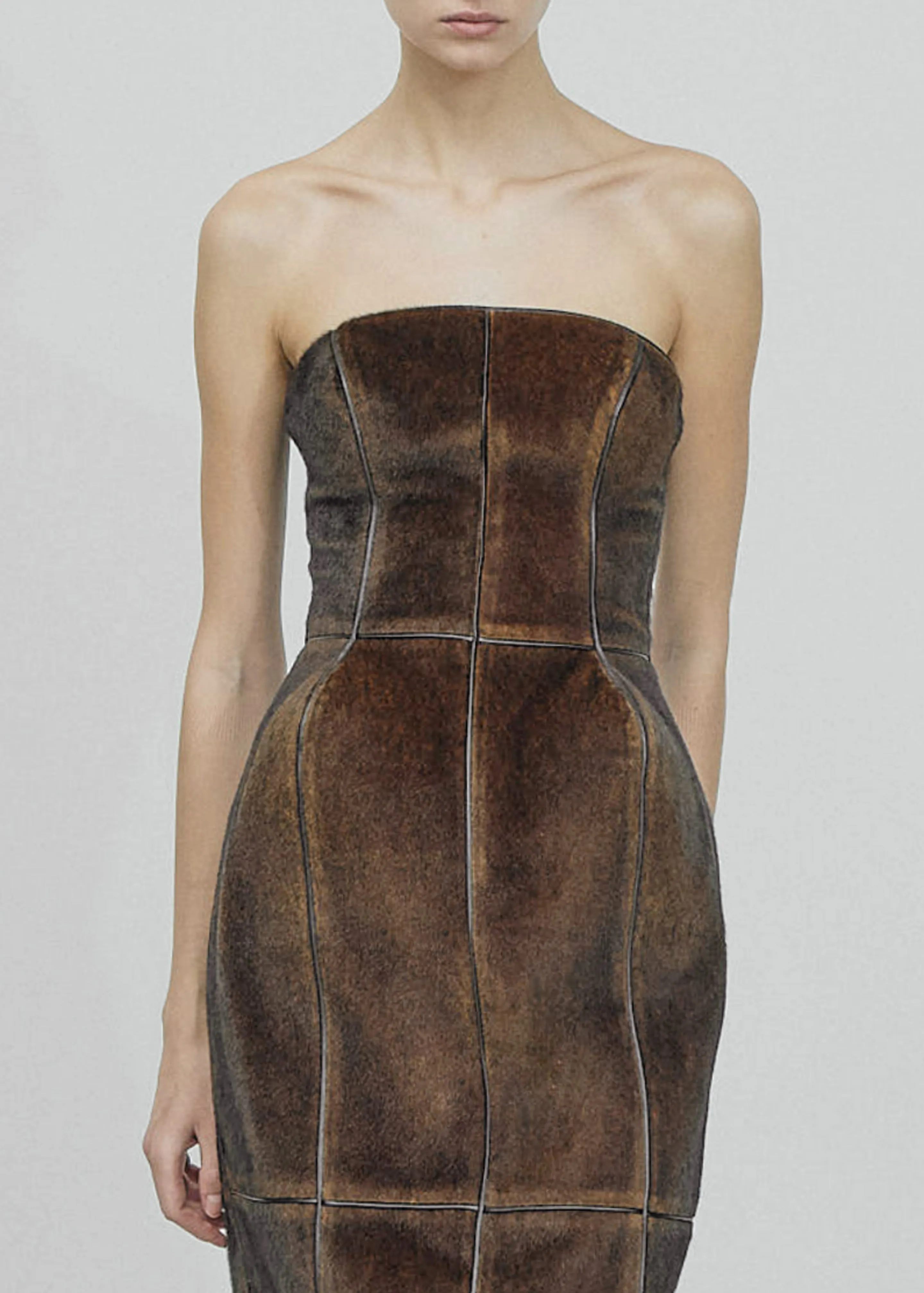 Gudu Dress #09 - Brown sold by Frankie Shop product image thumbnail 2