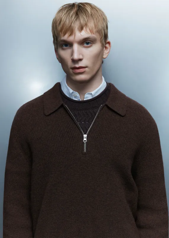 Samsøe Samsøe Saisaks Hz Polo - Chocolate Torte sold by Frankie Shop