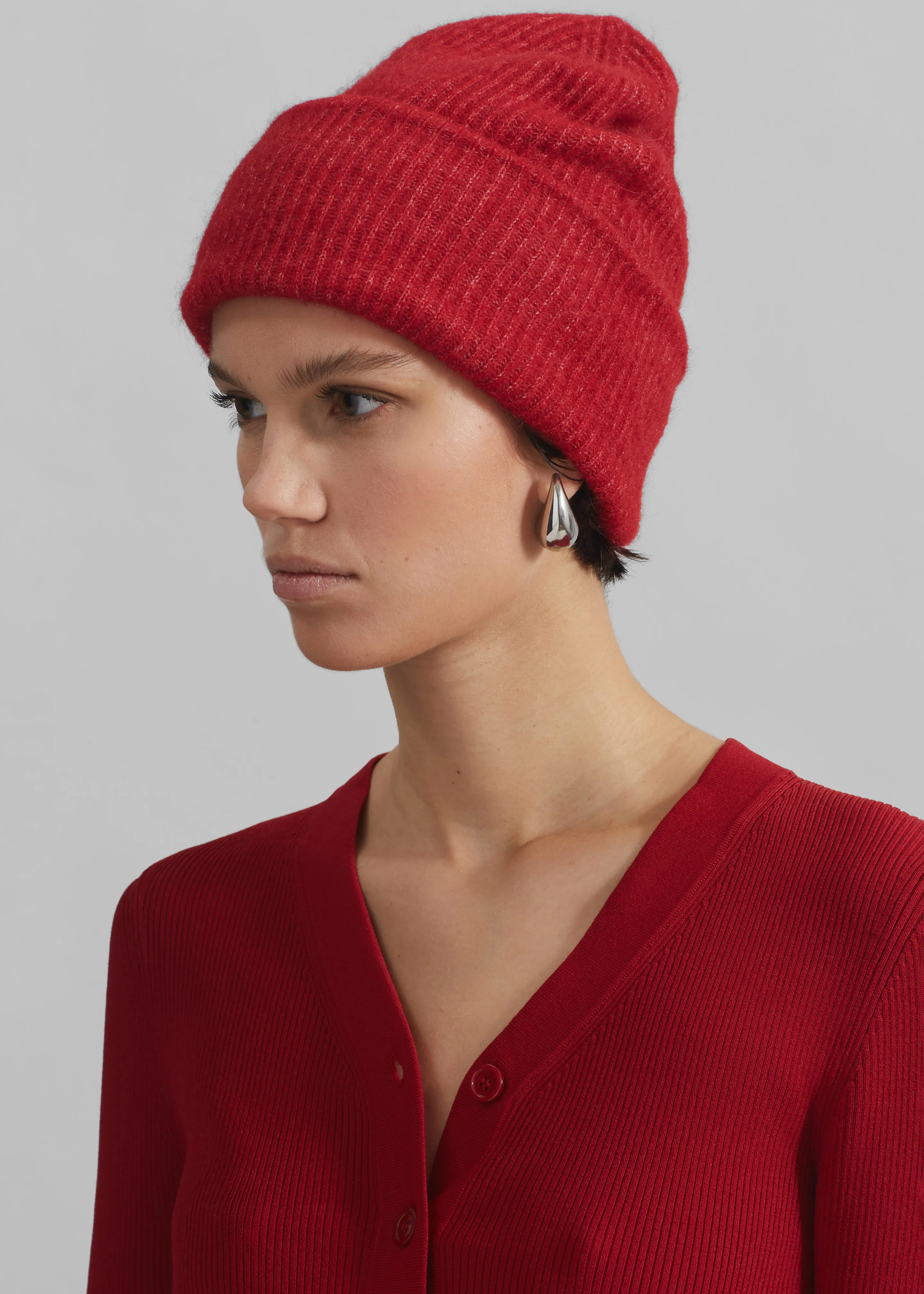 Samsøe Samsøe Nor Hat - Scarlet Sage sold by Frankie Shop product image thumbnail 3