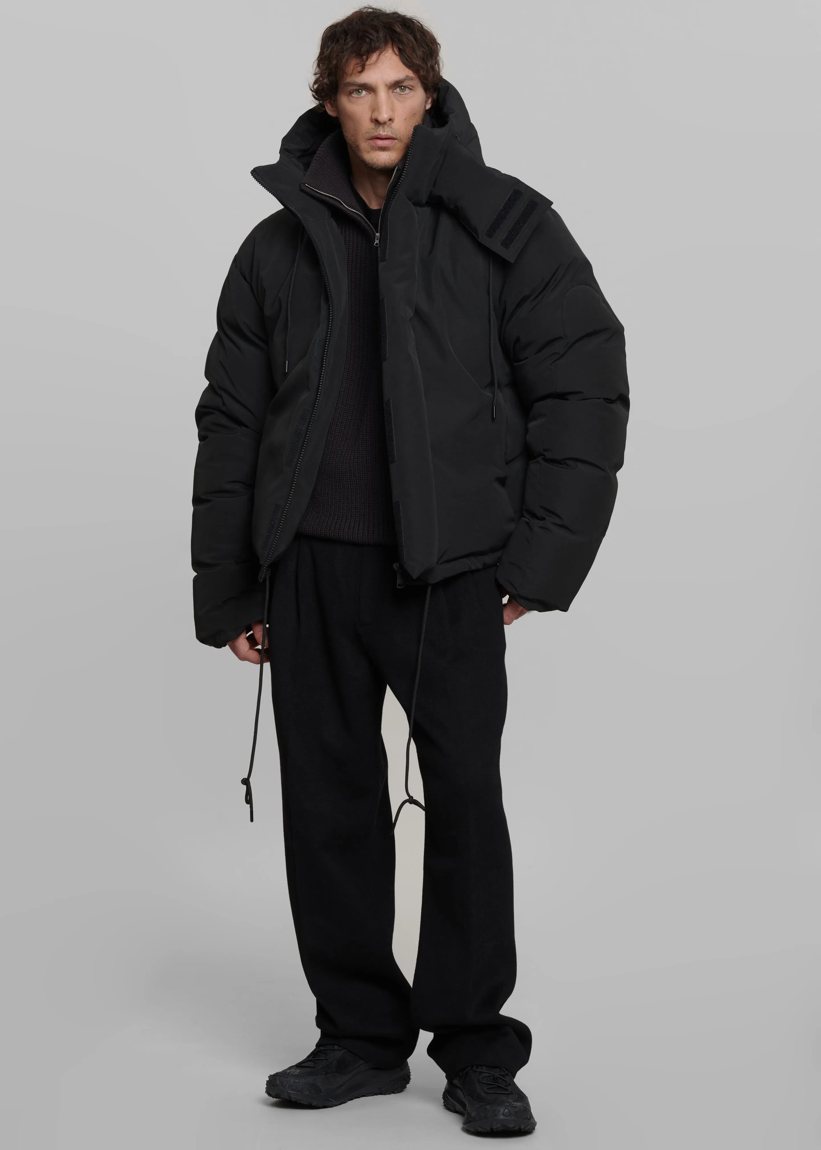 Holden Puffer Jacket - Black sold by Frankie Shop