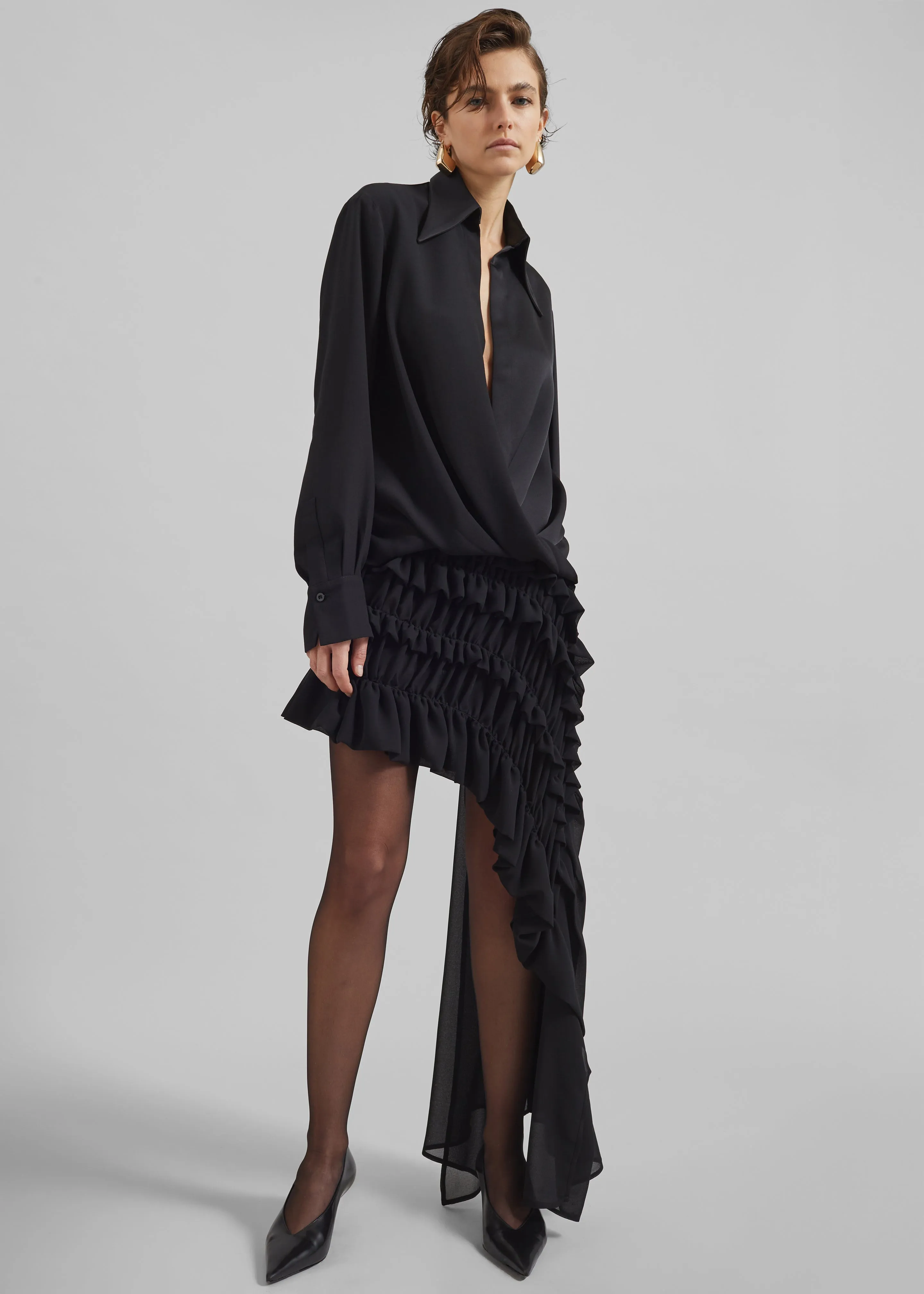 Beaufille Irving Skirt - Black sold by Frankie Shop product image thumbnail 3